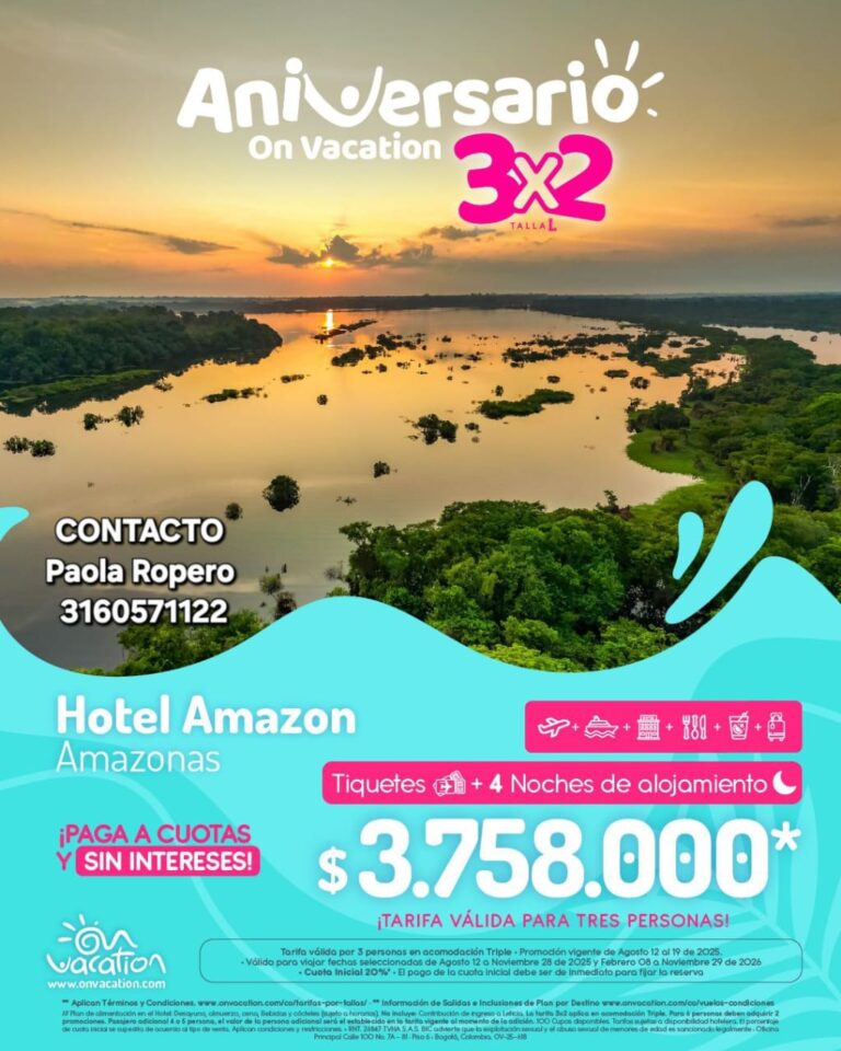 Plan Turistico Amazonas On Vacation - Coalamos 01