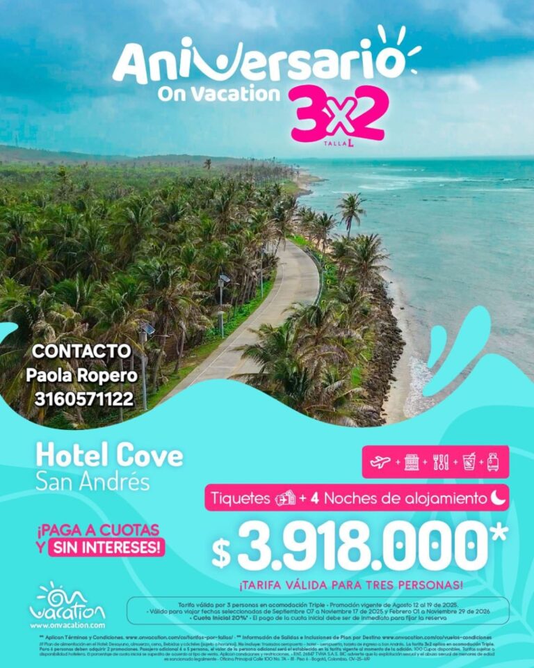 Plan Turistico San Andres On Vacation - Coalamos 01